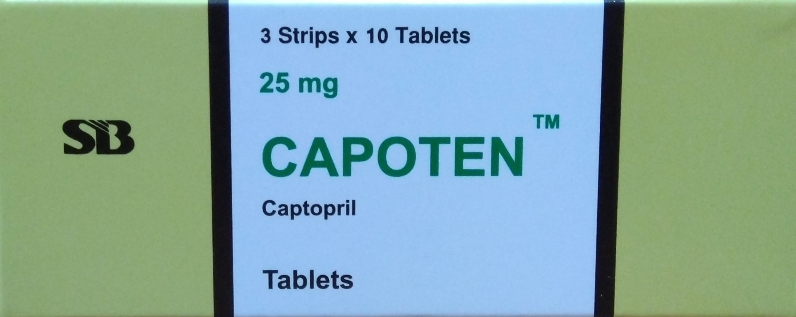 Capoten 25mg*